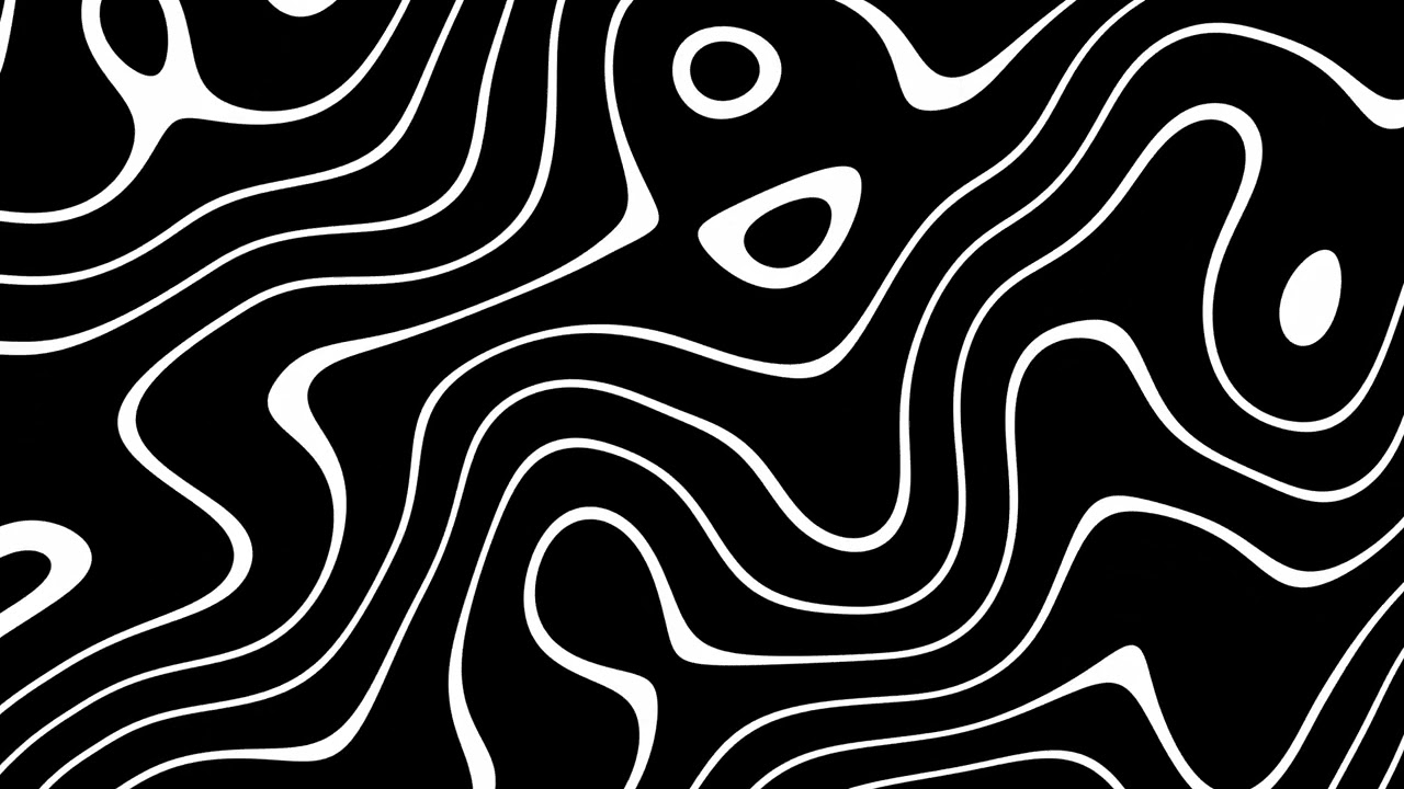 1 Hour of Abstract Waves that remind me of your grandmother