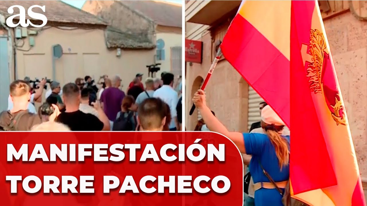MANIFESTACIÓN no autorizada en TORRE PACHECO: CONTINÚAN los DISTURBIOS