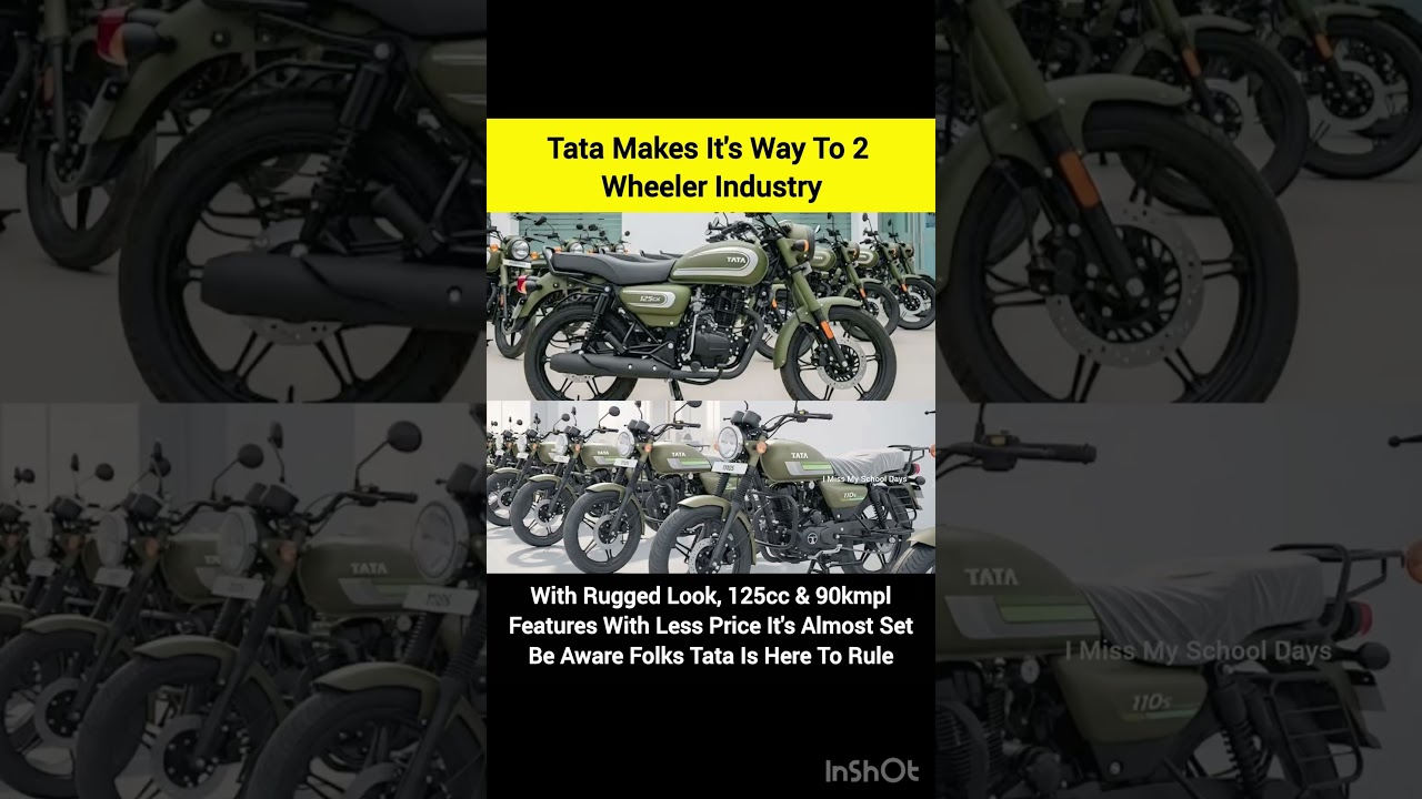 Powerful Entry Into The Two-wheeler Industry 🔥 | Desh ka bike #tata #TataMotors