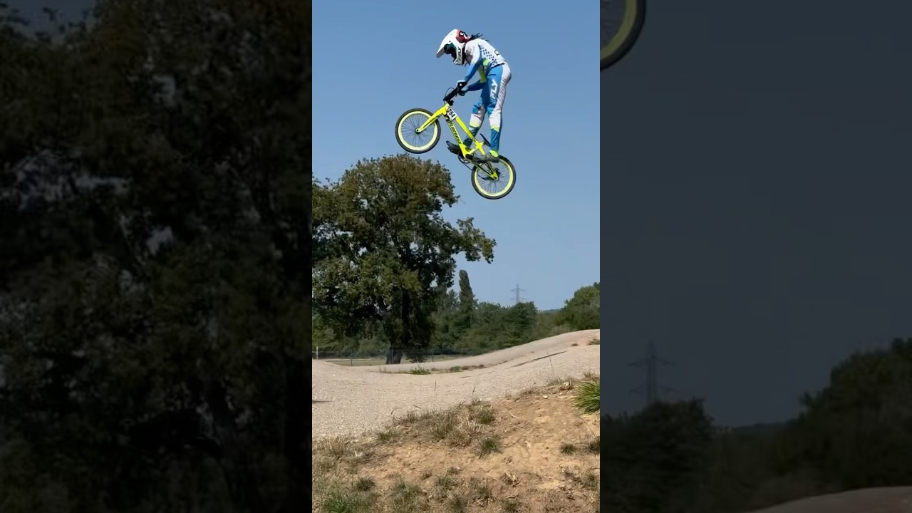 CRAZY BMX RACING 🤯 #bmx #bmxracing #bike #Bikelife #bikeride #bikelover #shorts #short #fyp #cool
