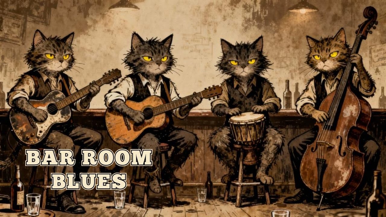 Bar Room Blues | Vintage Blues Instrumental Loop