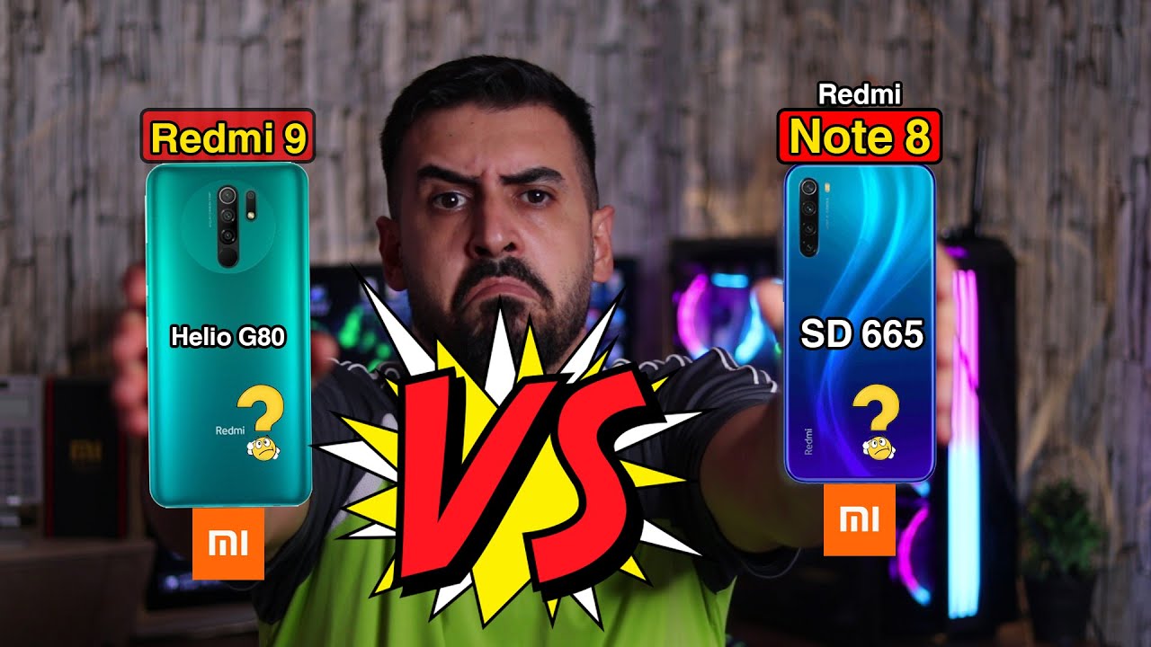 اشتري هاتف ريدمي 9 ولا هاتف ريدمي نوت 8 | حرب الأداء 🔥