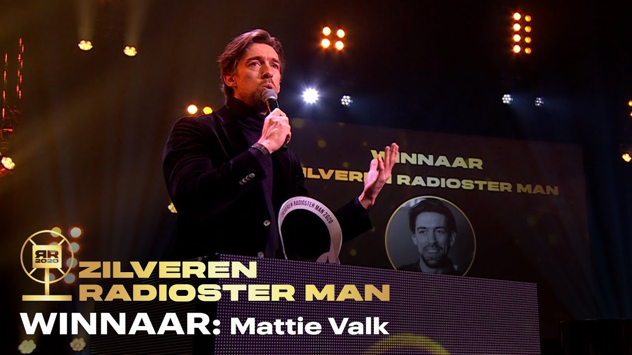 Mattie Valk is de winnaar van de Zilveren RadioSter Man! | Gouden RadioRing 2020