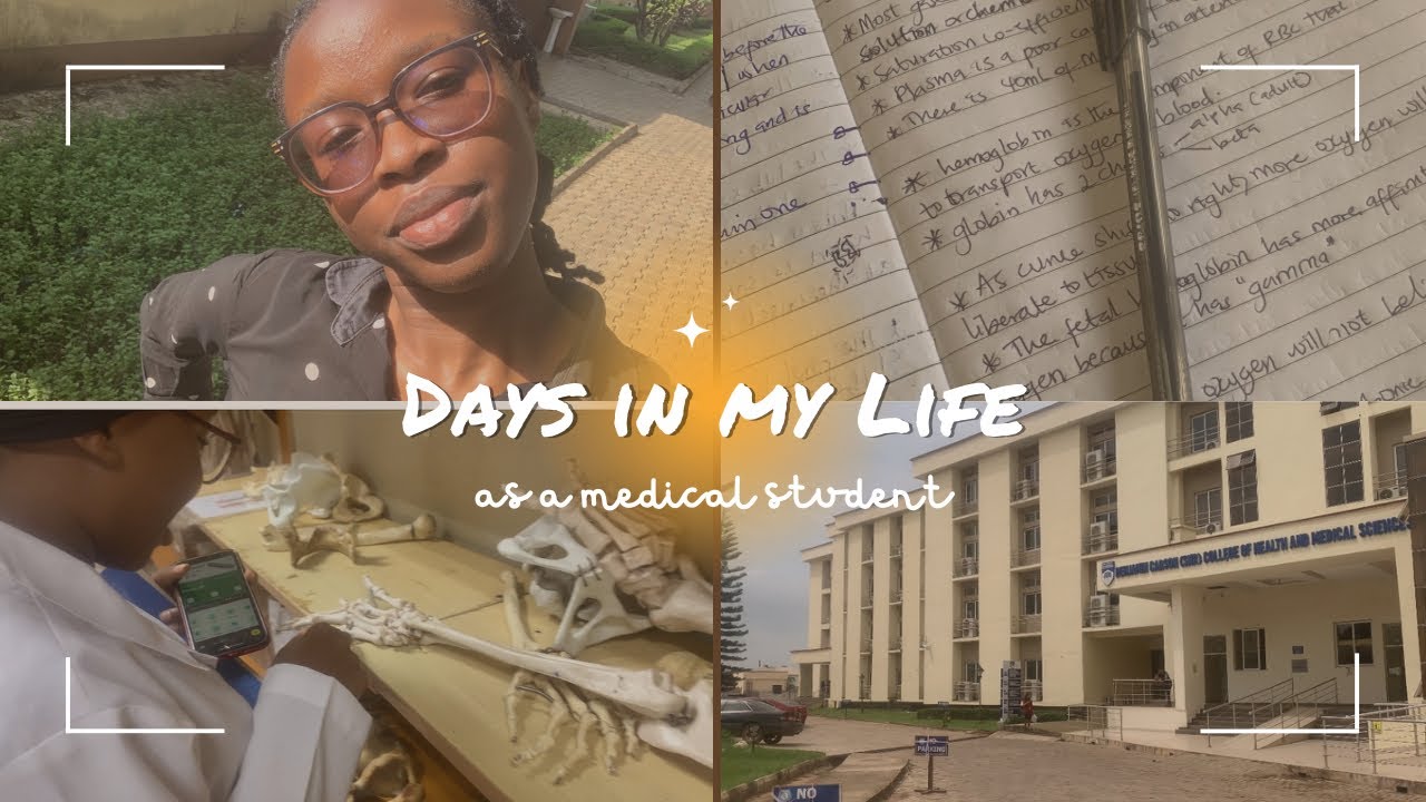 Different days in my life as a medical student at Babcock University.