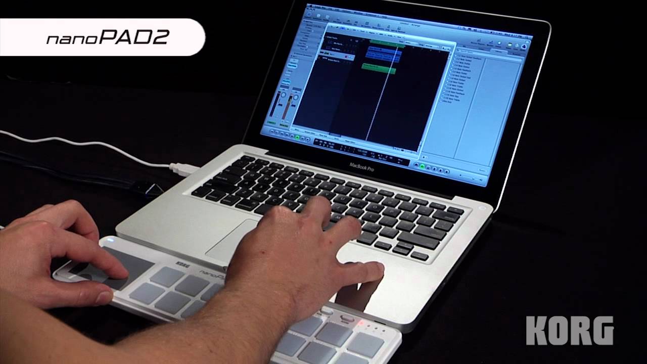 Тонкие USB-MIDI-контроллеры KORG nanoSERIES 2 (nanoPAD2, nanoKEY2, nanoKONTROL2): видеообзор