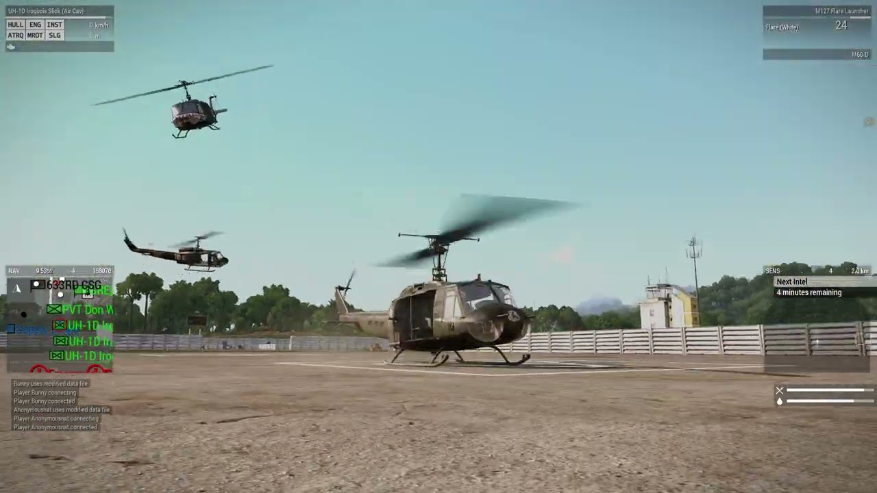 Arma 3: Prarie fire Huey transport pilot