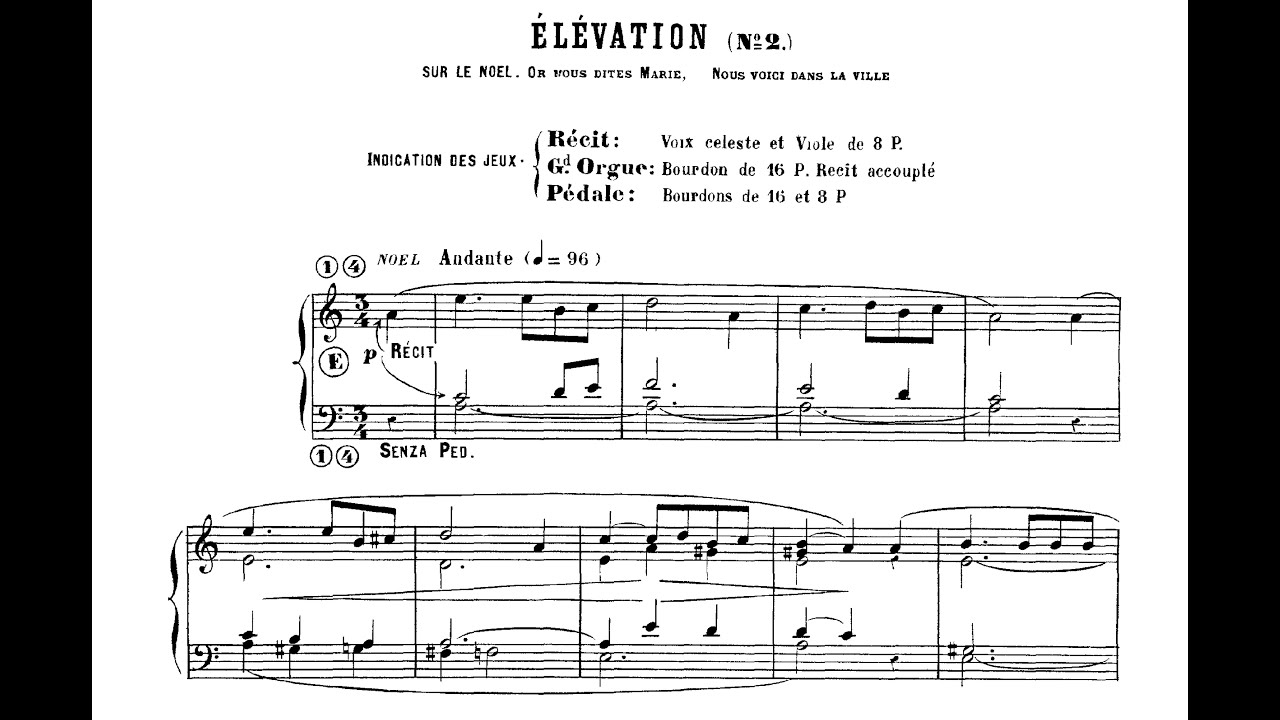 Guilmant: Élévation Nr. 2 op. 60 Nr. 4