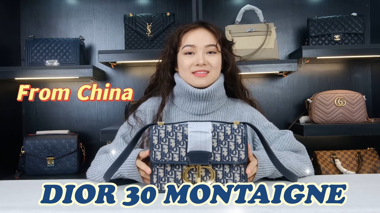 NEW DIOR 30 MONTAIGNE UNBOXING & REVIEW + TRY ON
