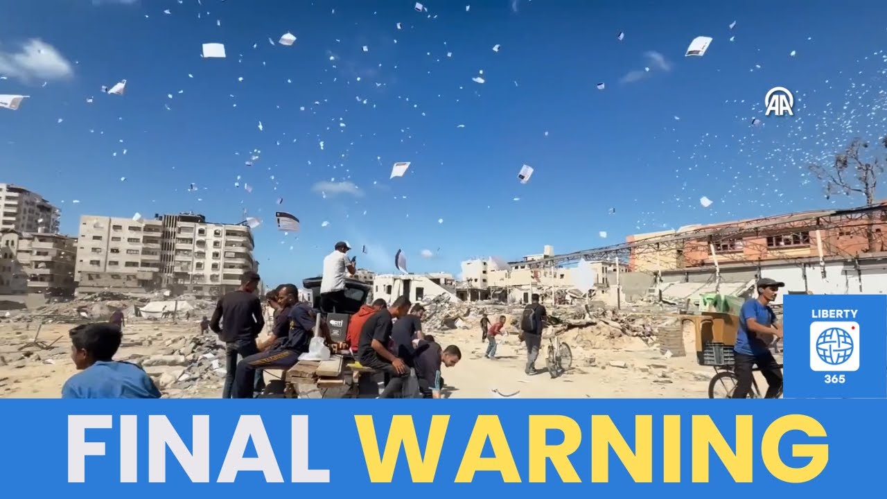 ISRAEL WARNS: Mass Evacuation Ordered in Gaza