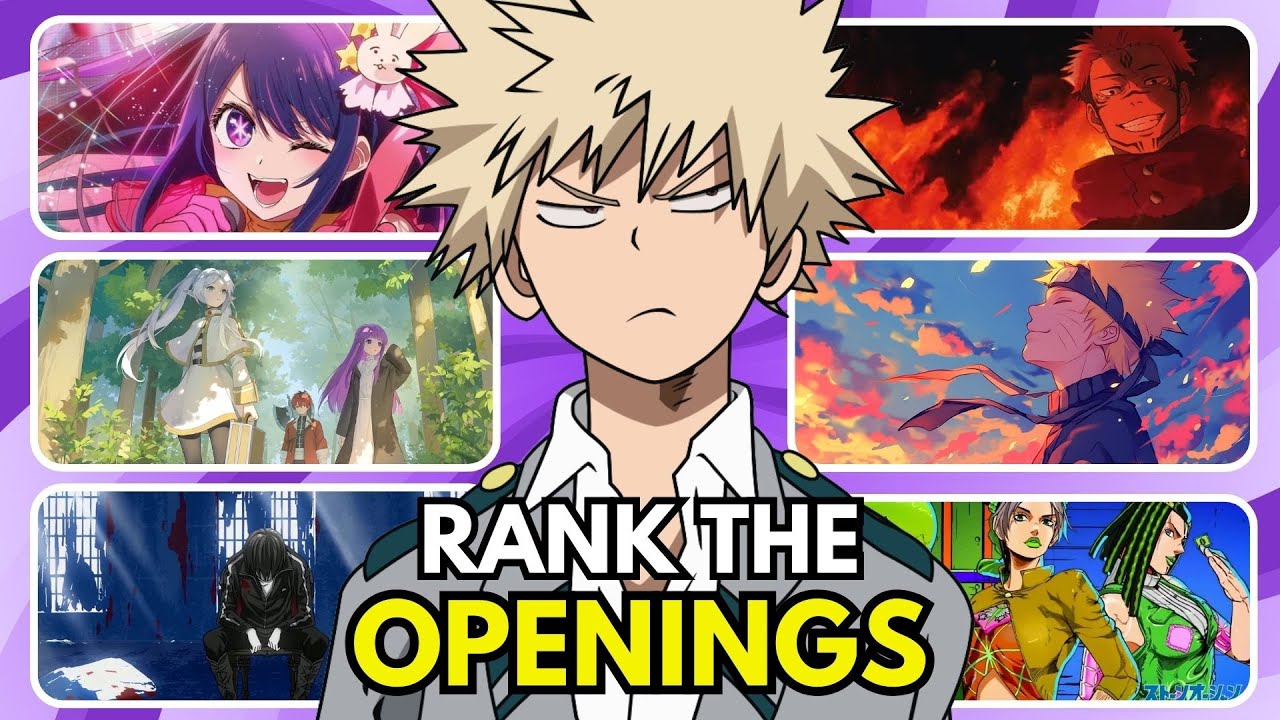 RANK THE ANIME OPENING WITHOUT KNOWING THE NEXT ONE!🔥