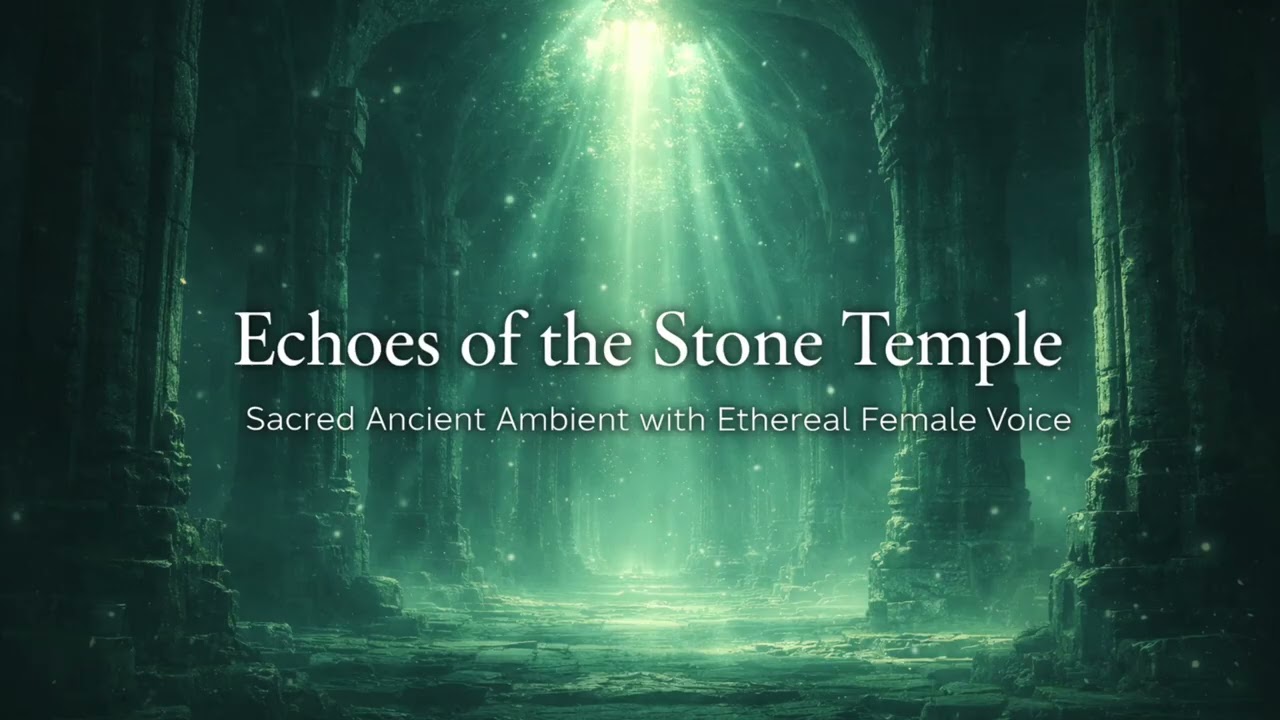 Echoes of the Stone Temple | Sacred Ancient Ambient with Ethereal Female Voice