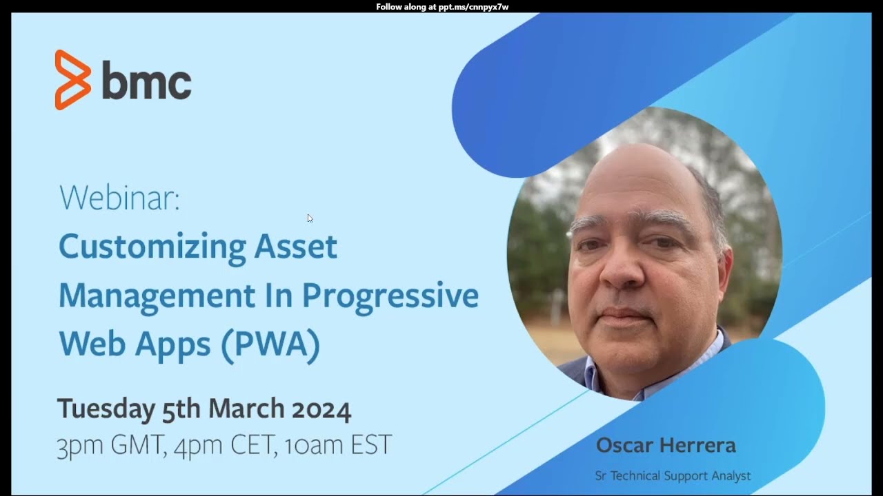 Webinar: Customizing Asset Management in Progressive Web Apps (PWA)