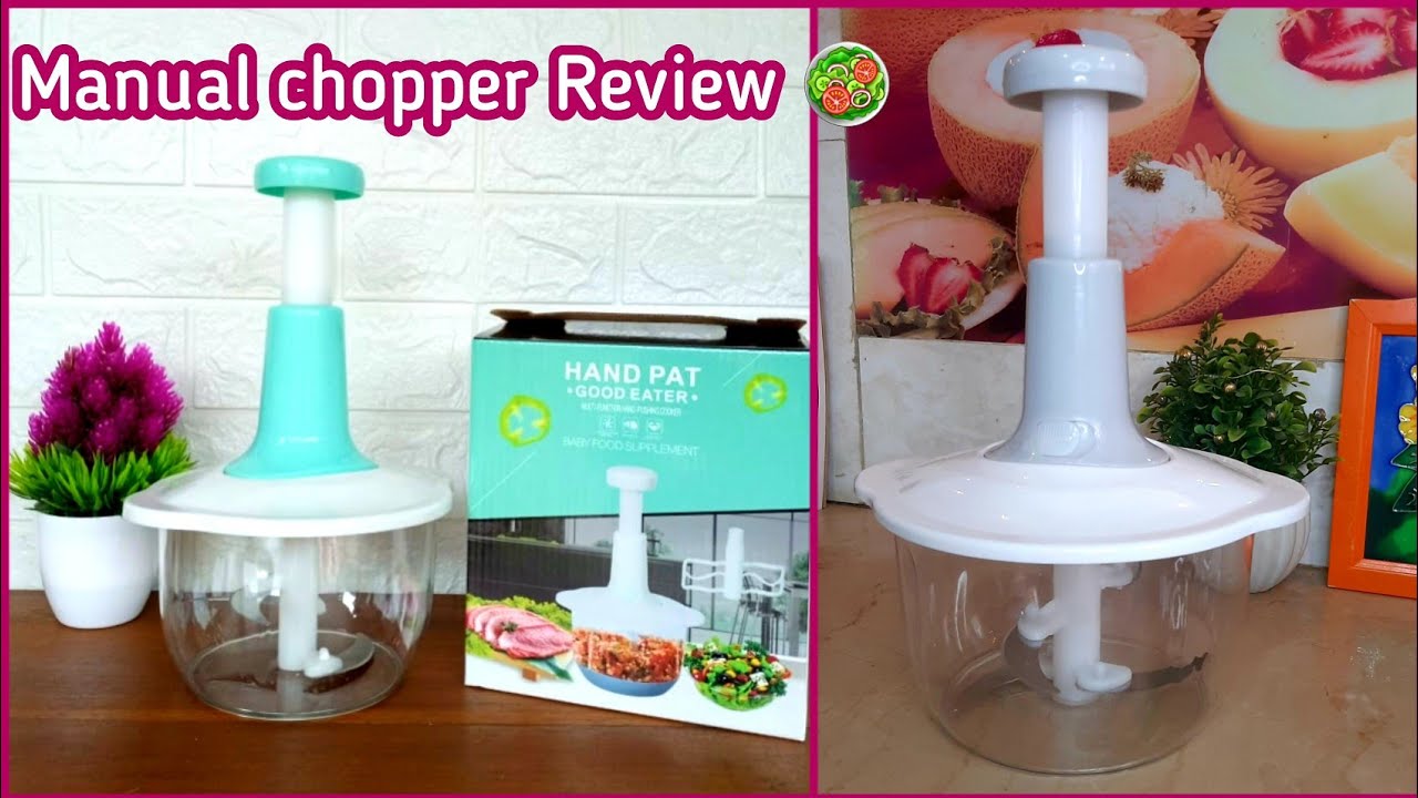 Manual chopper Honest Review||salad cutter ||Manual meat chopper/handy chopper