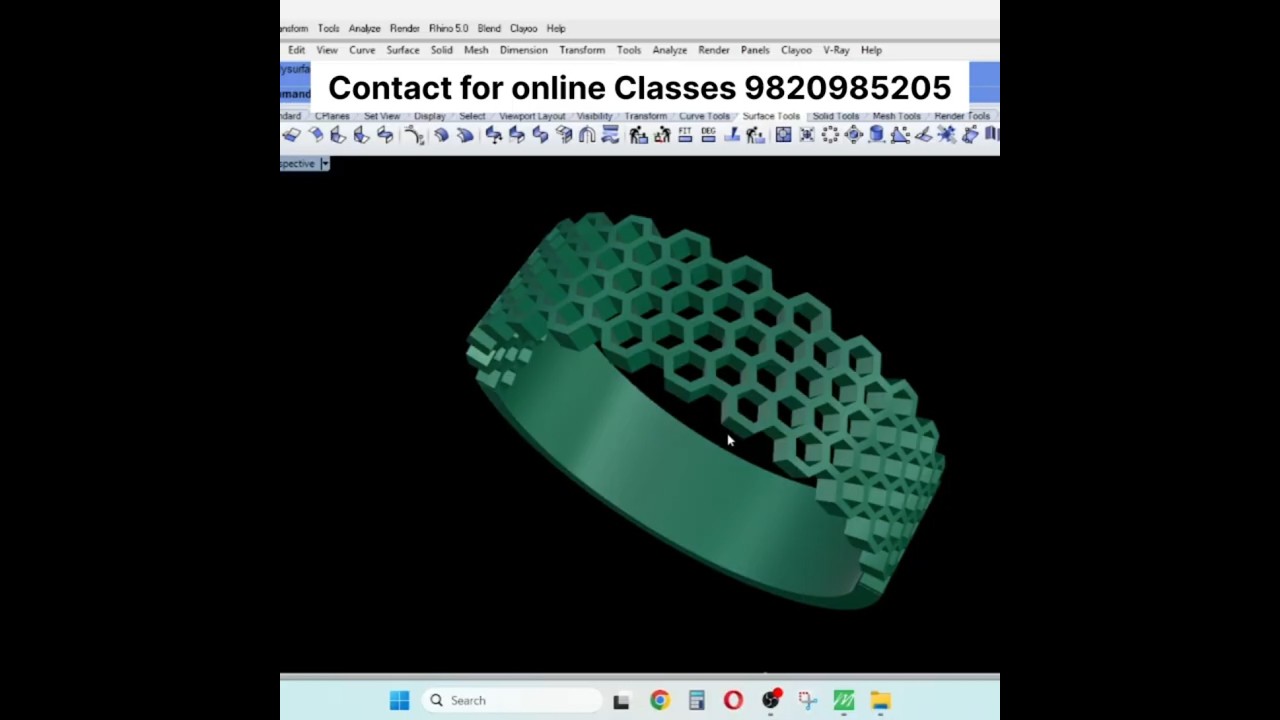 Honeycomb Ring || 