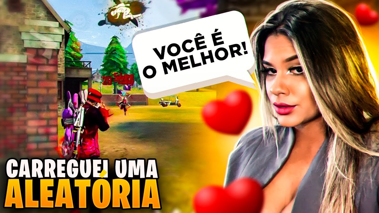 ESSA GAROTA SE IMPRESSIONOU AO ME VER JOGAR!! FIZ O IMPOSSÍVEL PRA SALVAR ELA! FREE FIRE MOBILE