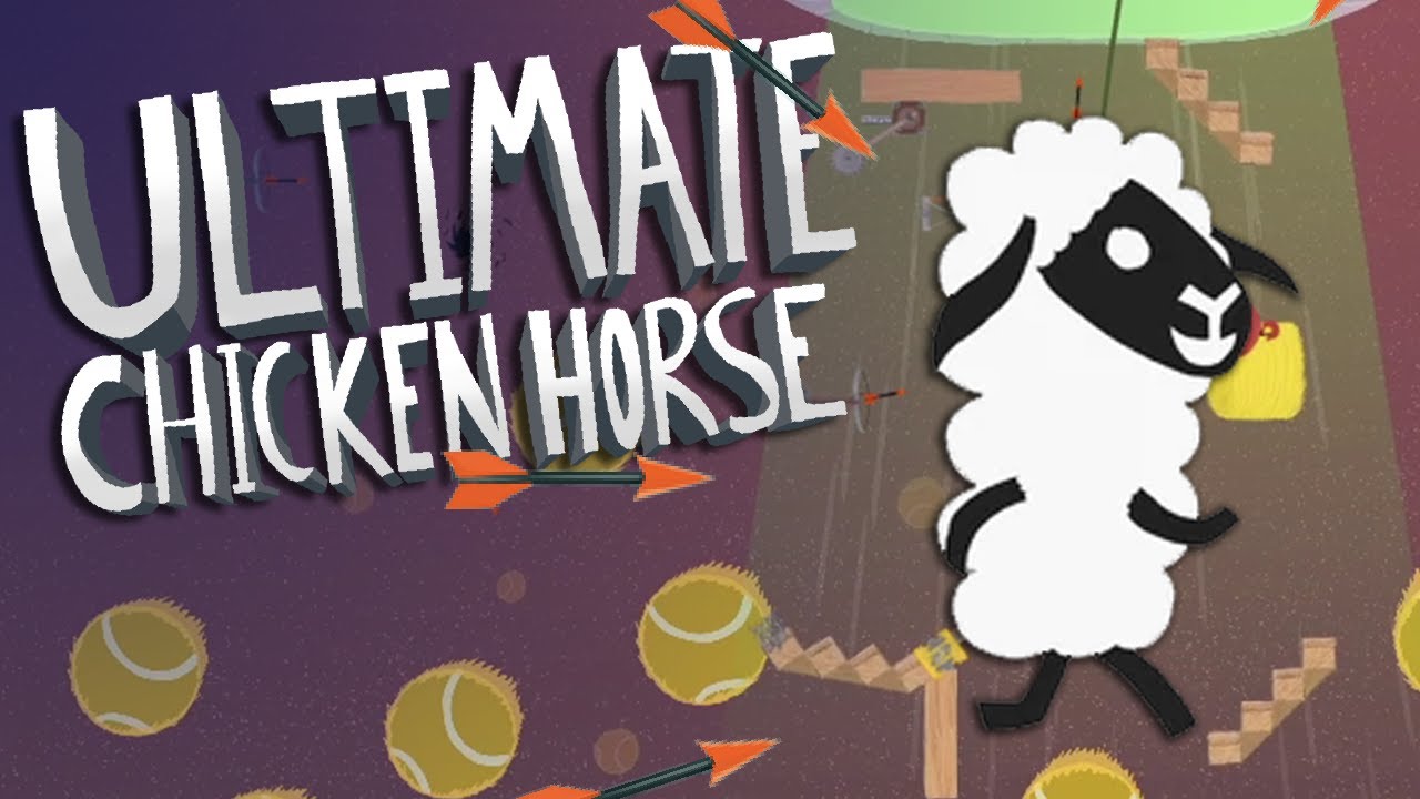 Ultimate Chicken Horse - SHEEPS IN SPACE! (Patron Pick!)