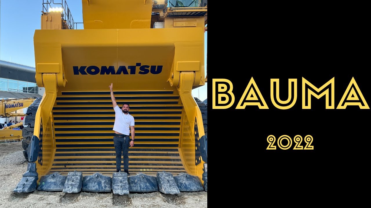 BAUMA 2022: Vi porto nella Terra Dei GIGANTI! Il sogno di ogni bambino che diventa si realizza