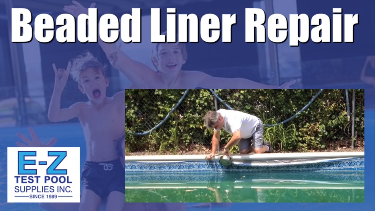How to Fix a Beaded Liner that is Out of Track / Vinyl Liner Extrusion