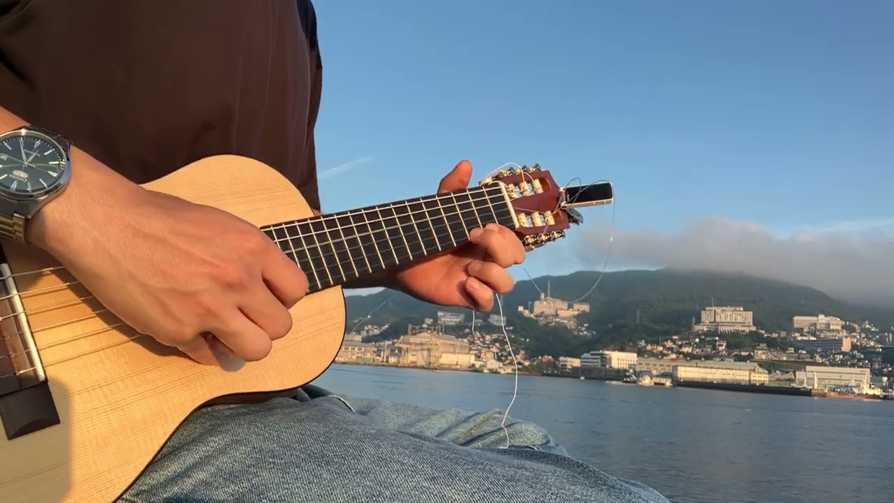 Guitar improvisation in Nagasaki | Morning Moments 