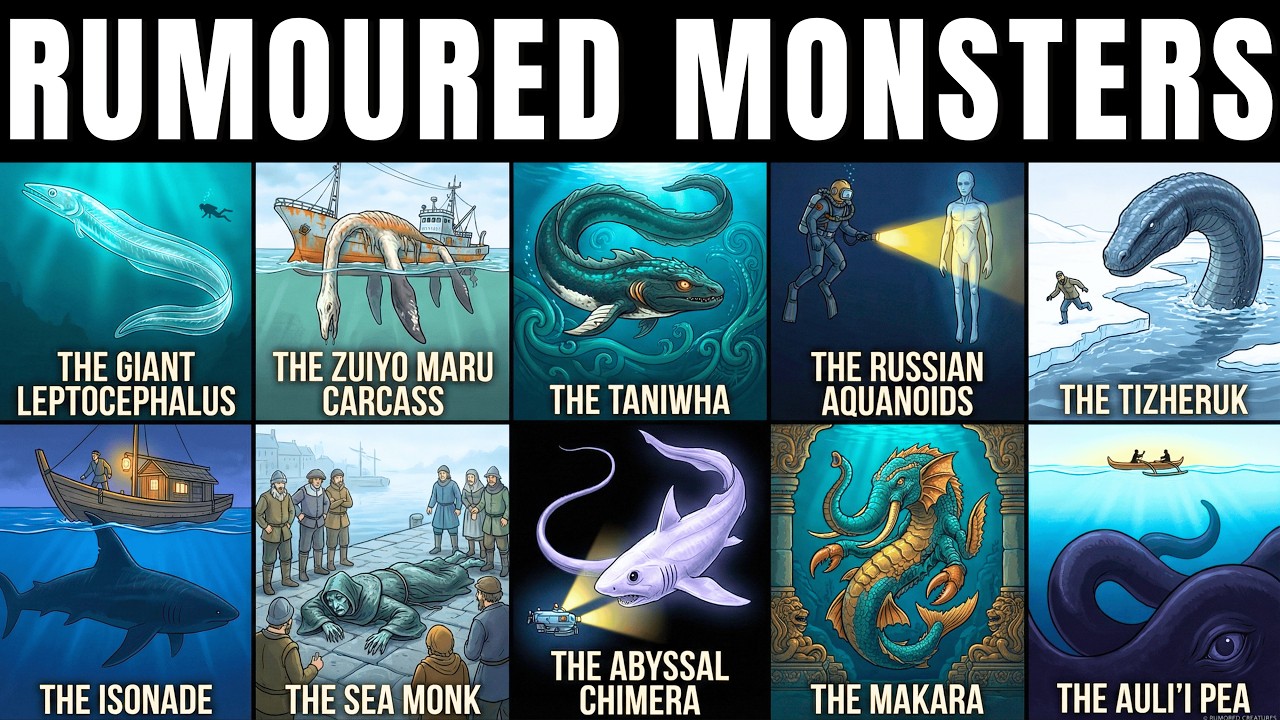 10 Terrifying Creatures Rumoured To Lurk In The Deepest Trenches