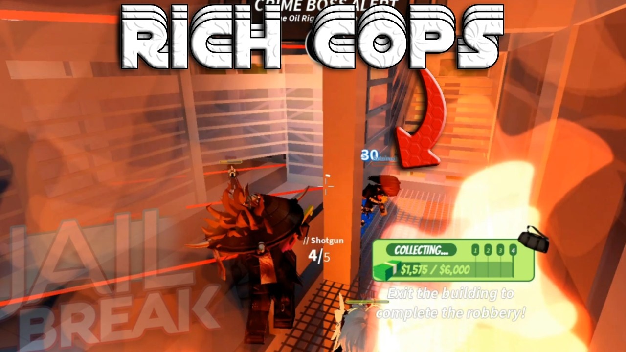 30 Minutes of INSANE Roblox Jailbreak Action on a Rich Server