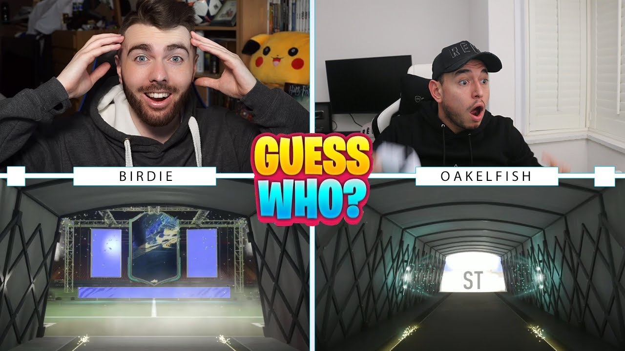 CRAZY PACK PULLS! GUESS WHO FIFA vs @Oakelfish (FIFA 21 GUESS WHO PACKS)