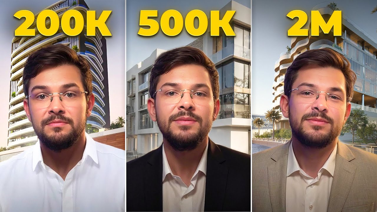 3 стратегии инвестиций в НЕДВИЖИМОСТЬ Дубай, если у тебя  200К$ / 500К$ / 2М$?
