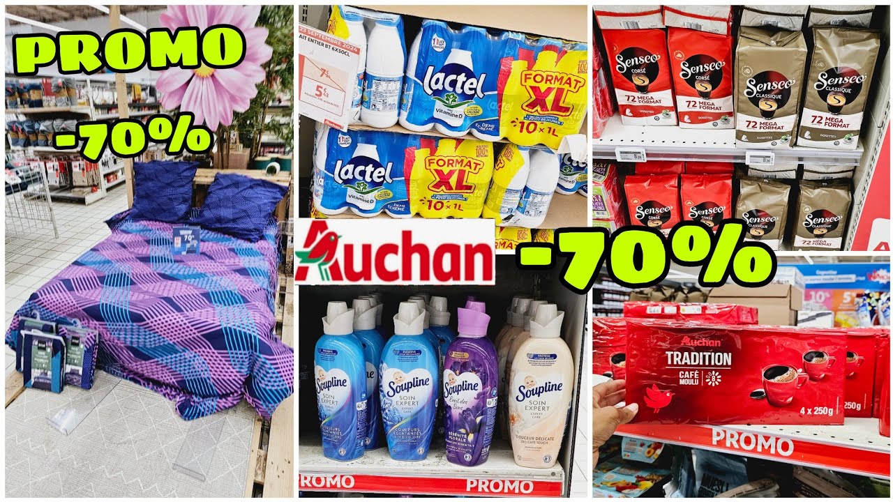 AUCHAN PTOMO PROMO -70% BONSPLANS 17.09.24 #auchanfrance #promotion #promoauchan #promo #auchan