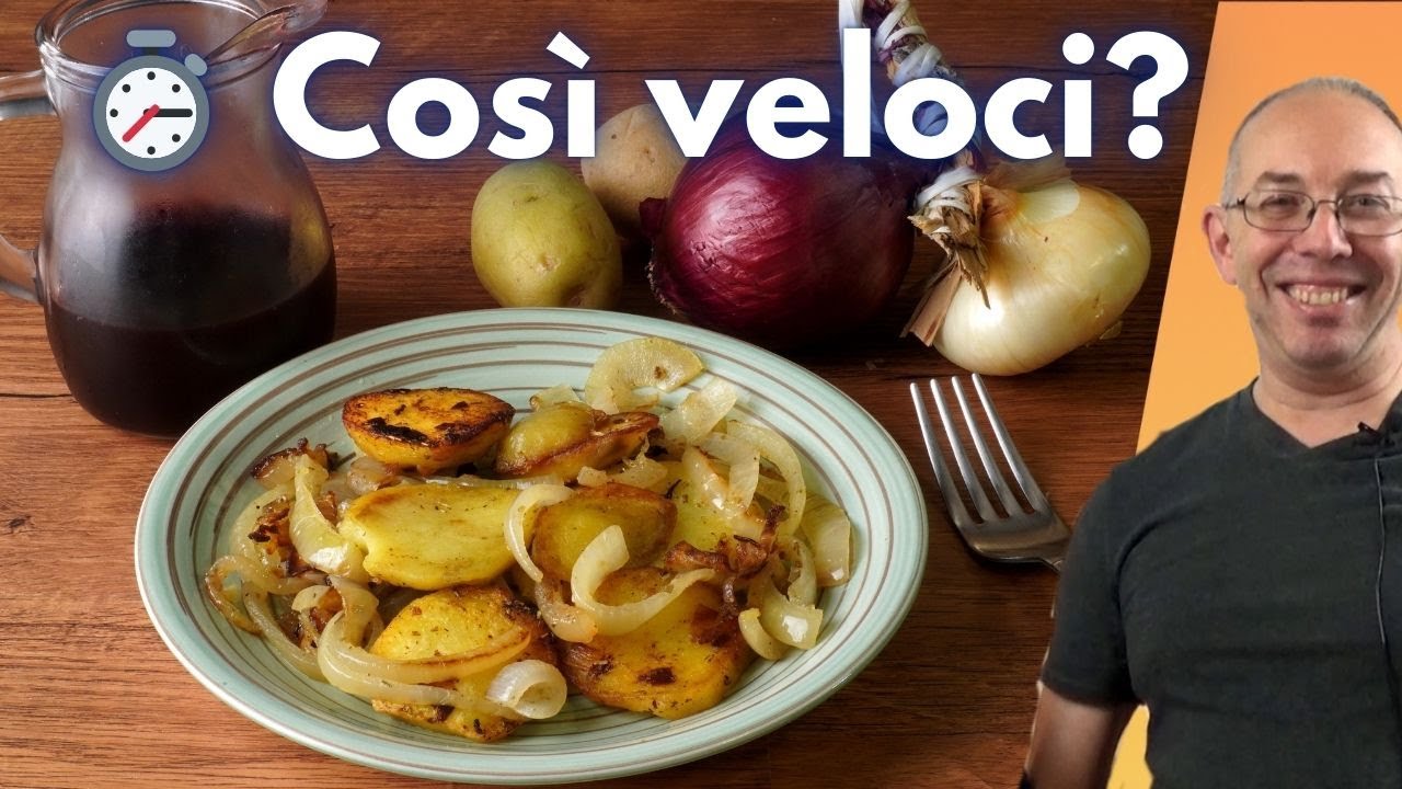 Patate e cipolle in padella: pronte prima di quanto pensi