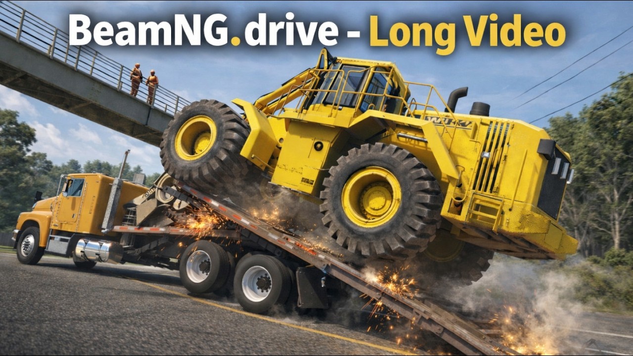 BeamNG Drive - Long Video #beamng