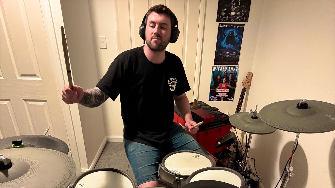 WICKED ENVY - Hyde (Drum Playthrough)