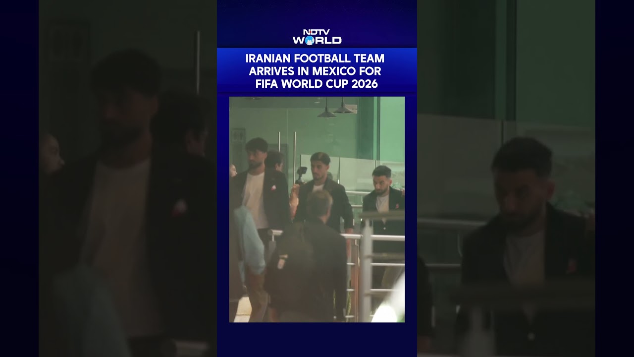 Iranian Soccer Team Arrive at Mexico Hotel Ahead Of FIFA World Cup 2026