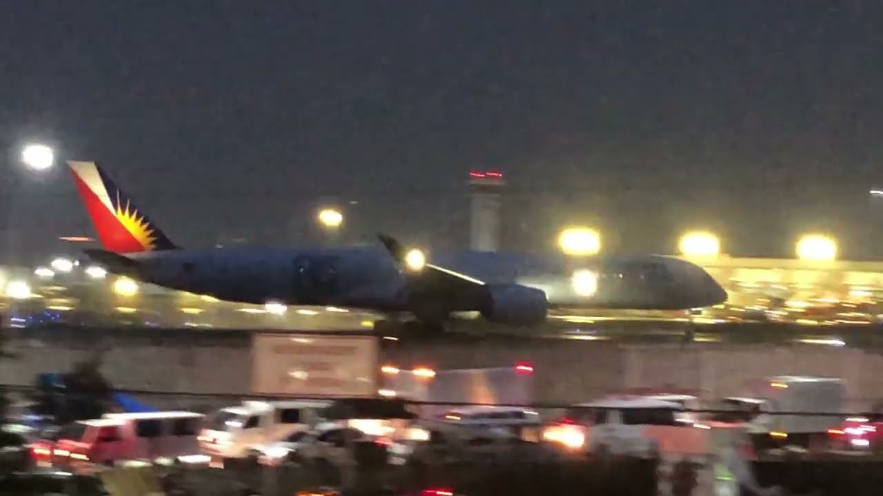 Manila Airport | Plane Spotting | Landing & Takeoff | Night Time Rush Hour ✈️🌙