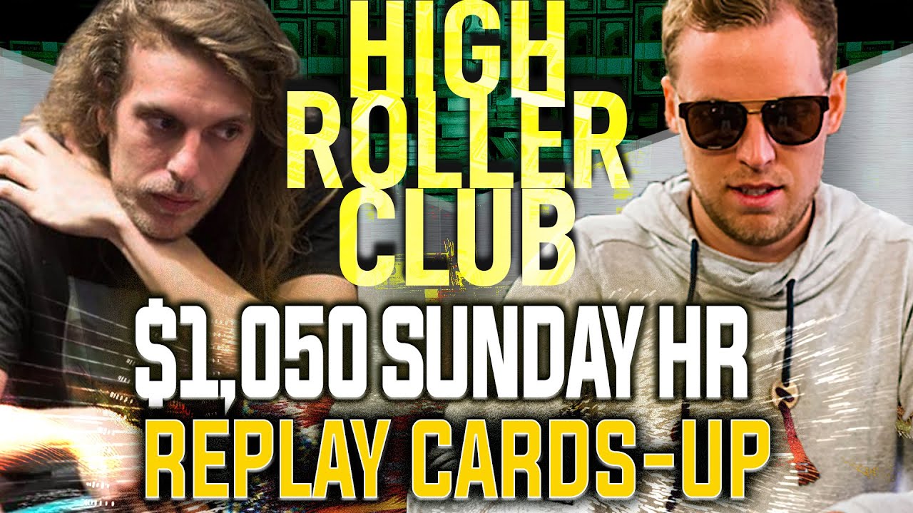 HR Club $1k C. Darwin2 | girafganger7 | Garrin4e Final Table Sunday HR $150k GTD Poker Replays