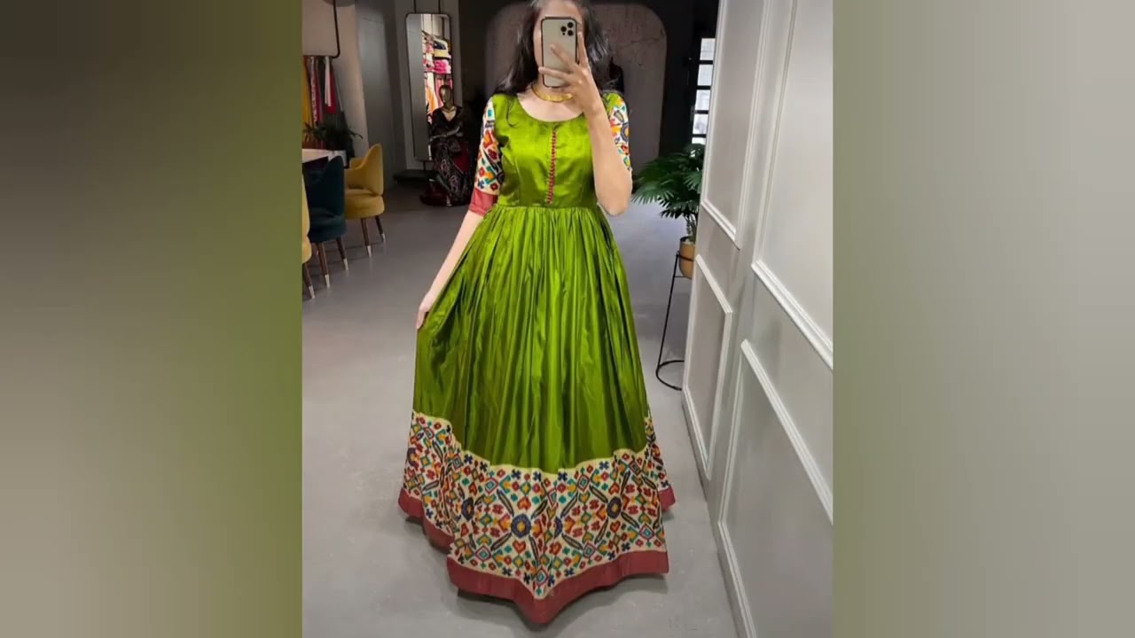 जुन्या काटपदर साड्यांचे सुंदर असे ड्रेस pattu saree dresses for girls #dress #sarrereuse #fashion 
