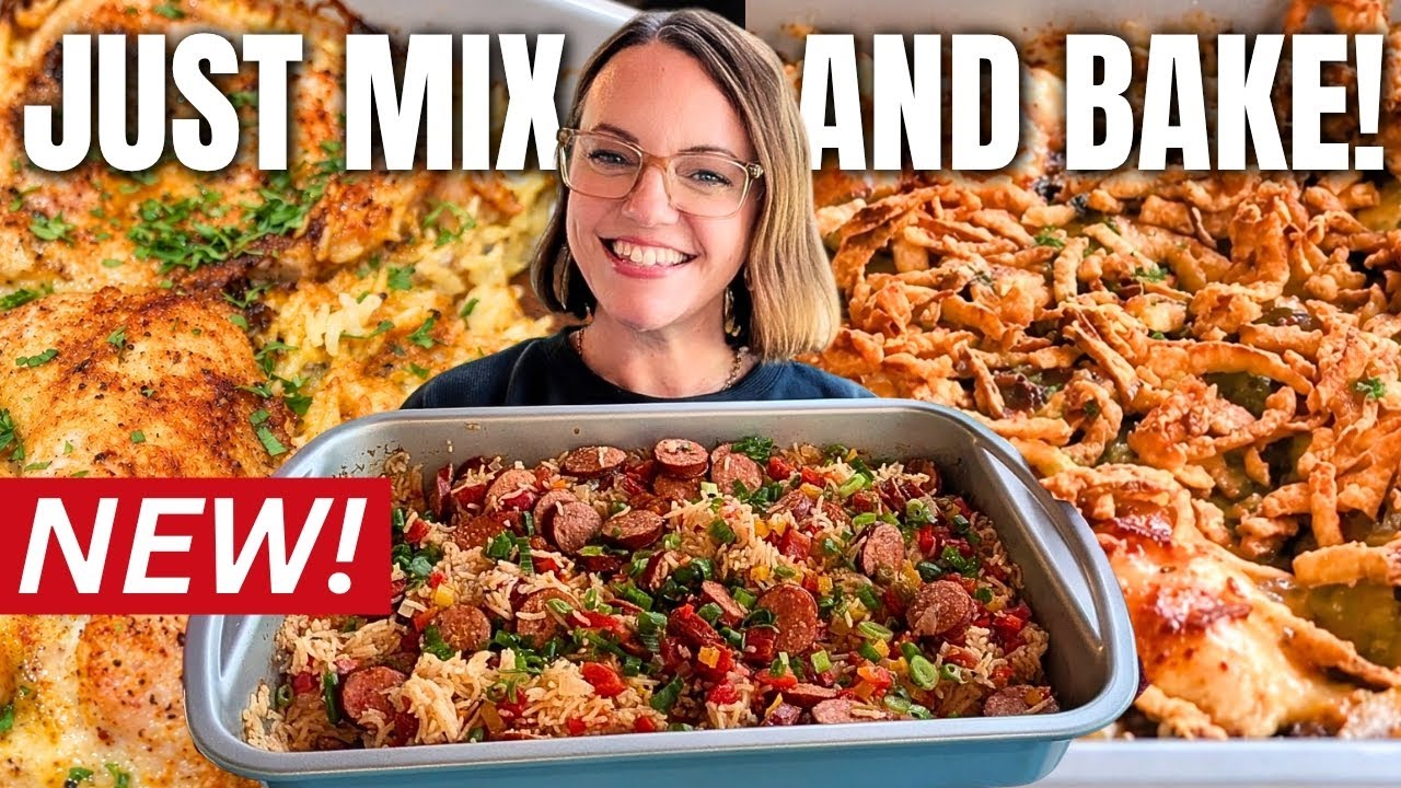 3 FALL Casseroles That Practically Make Themselves | Easy Cozy Meals
