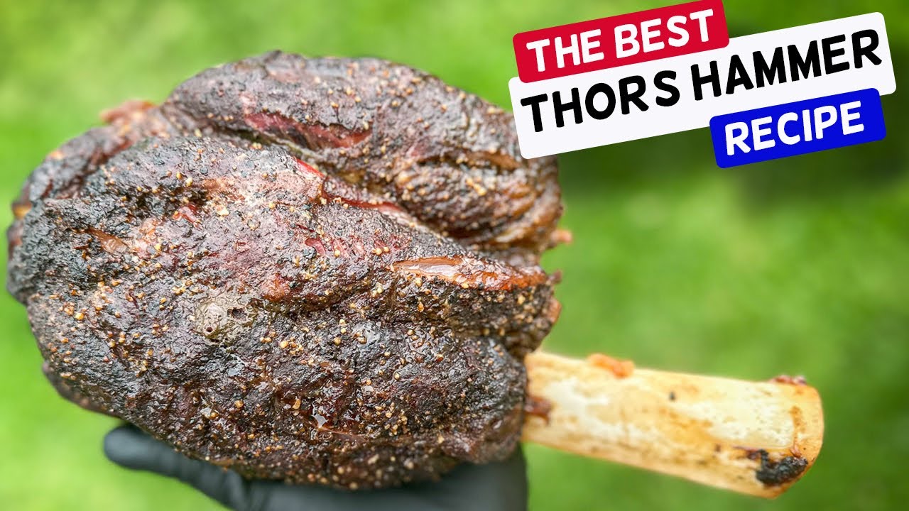 Whole oxtail substitute, costing half the price smoked in a Weber kettle - Schueys BBQ