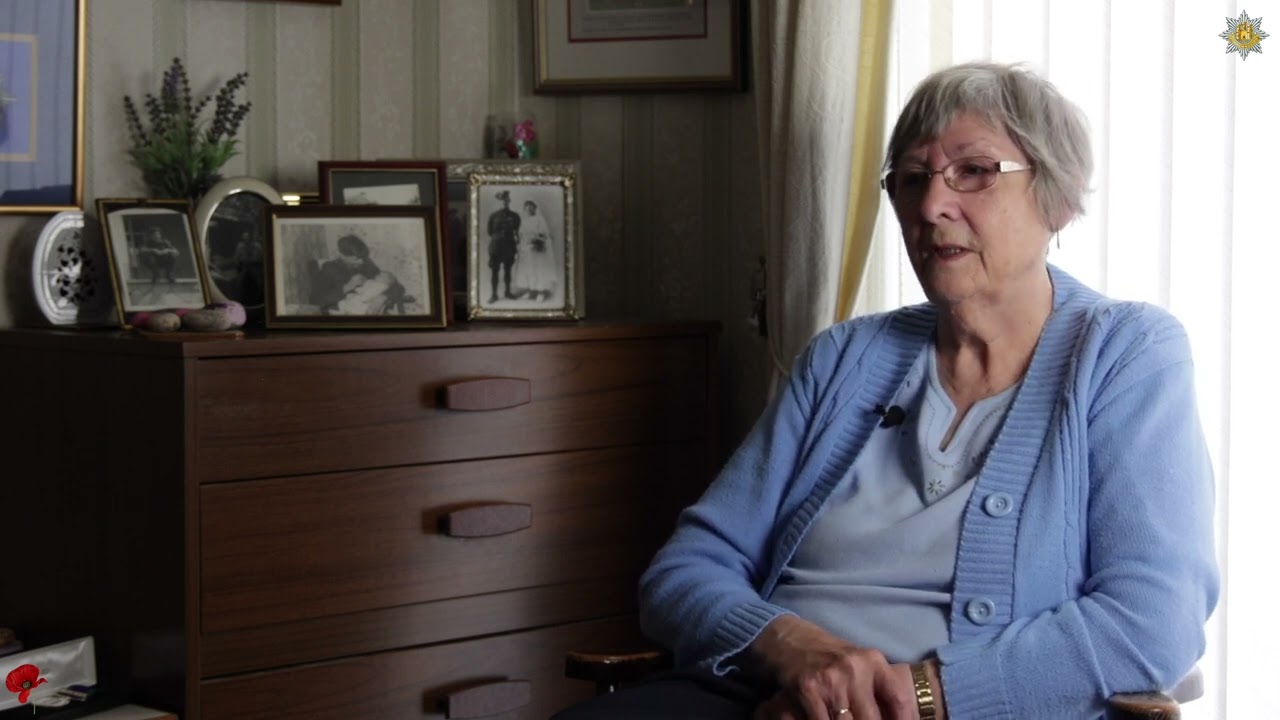 Remembrance in the Royal Anglian Community - Mrs Margaret Yallop