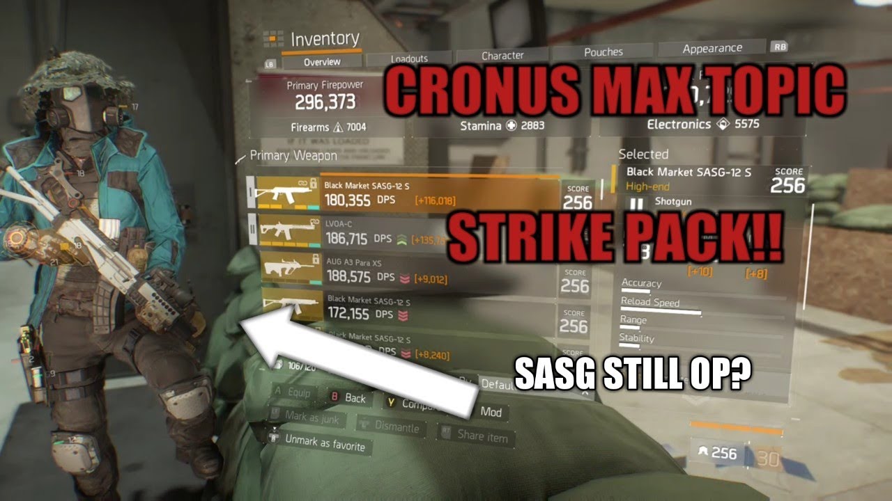 Cronus max-strike pack! The differences and info you need. The division.