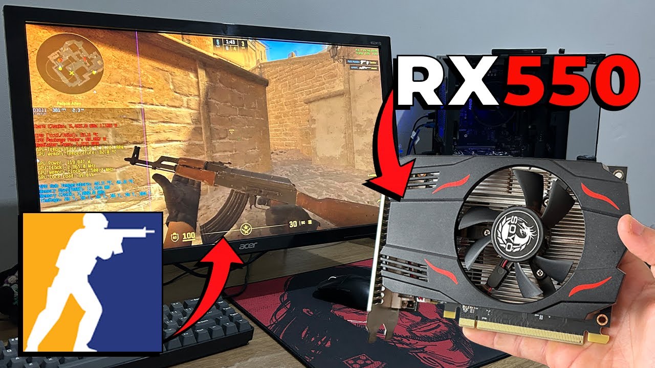 Running CS2 on an RX 550 4GB in 2026 &ndash; Is it playable?