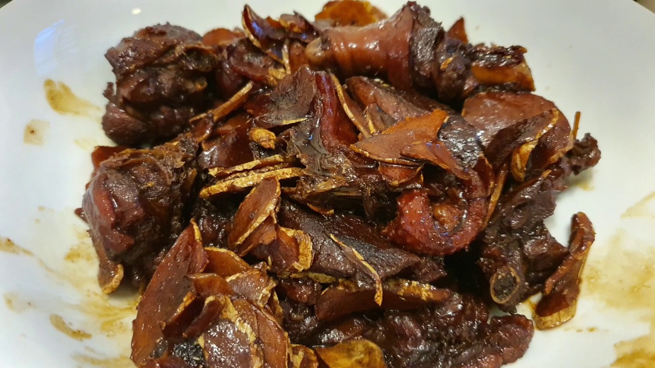 Ginger duck 仔姜鸭 (recommended to add abit more water and stew for 1 hour)