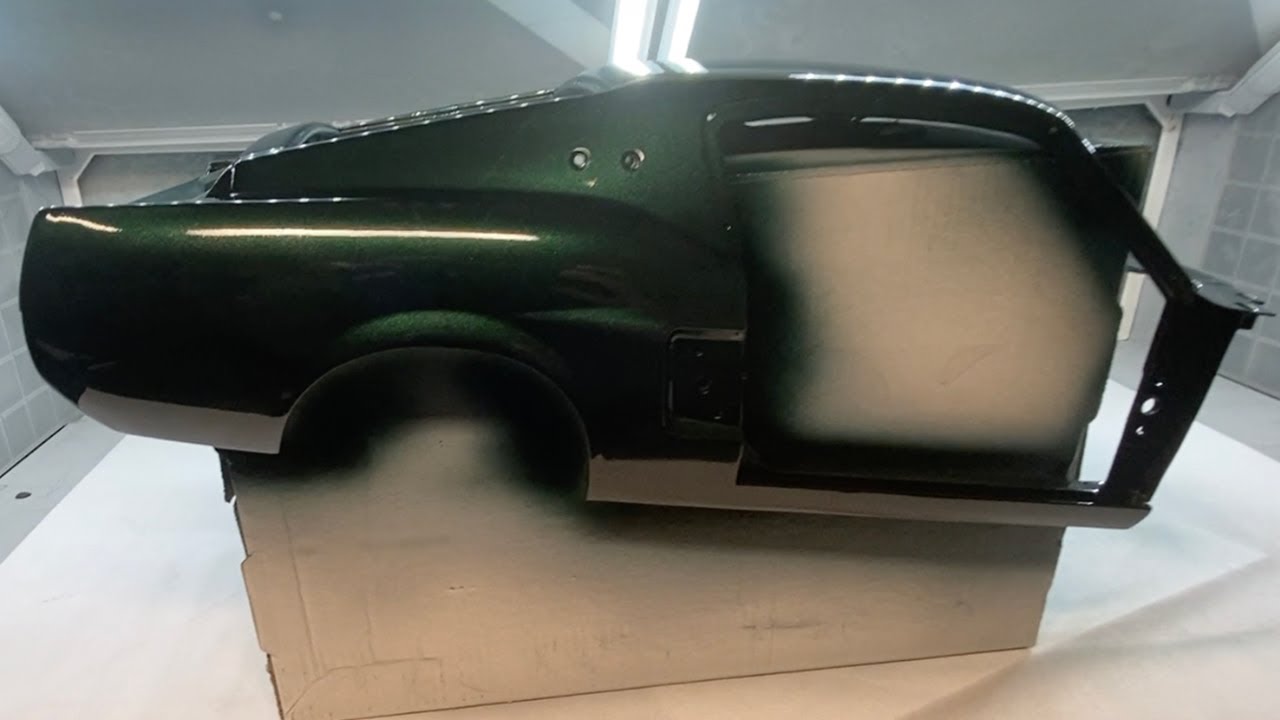Agora Models: 1:8 масштаб 1967 Shelby Mustang GT500 Supersnake, часть 3, полная перекраска