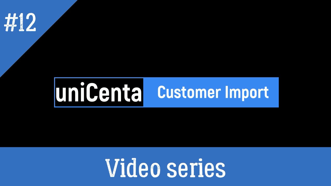 uniCenta oPOS Customer Import