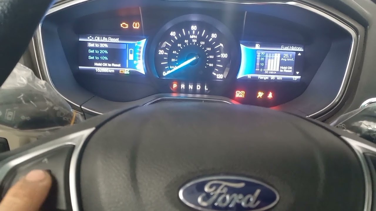 برمجة زيت فورد فيوجن هايبرد (2013-2020) Ford Fusion Hybrid Oil Rest (2013-2020)