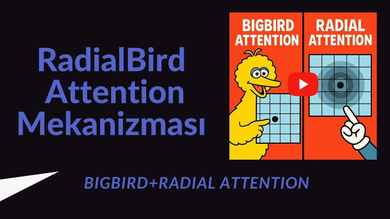 RadialBird Attention Mekanizması | radial+bigbird