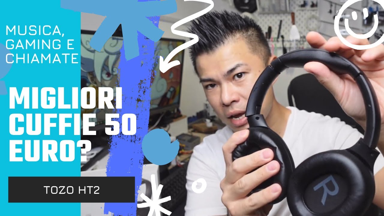Tozo HT2: Le Migliori Cuffie Bluetooth a 50€? Perfette per Musica, Gaming e Chiamate!