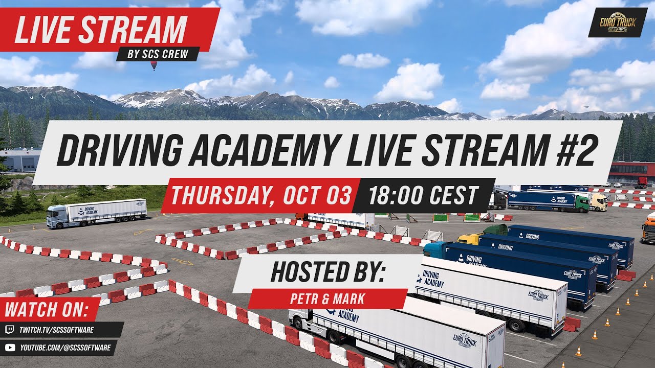 ETS2 Driving Academy #2 | SCS Software 🚛🚛