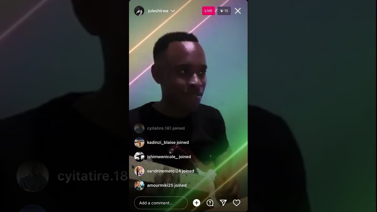Juleshirwa - Instagram Live (Pr)