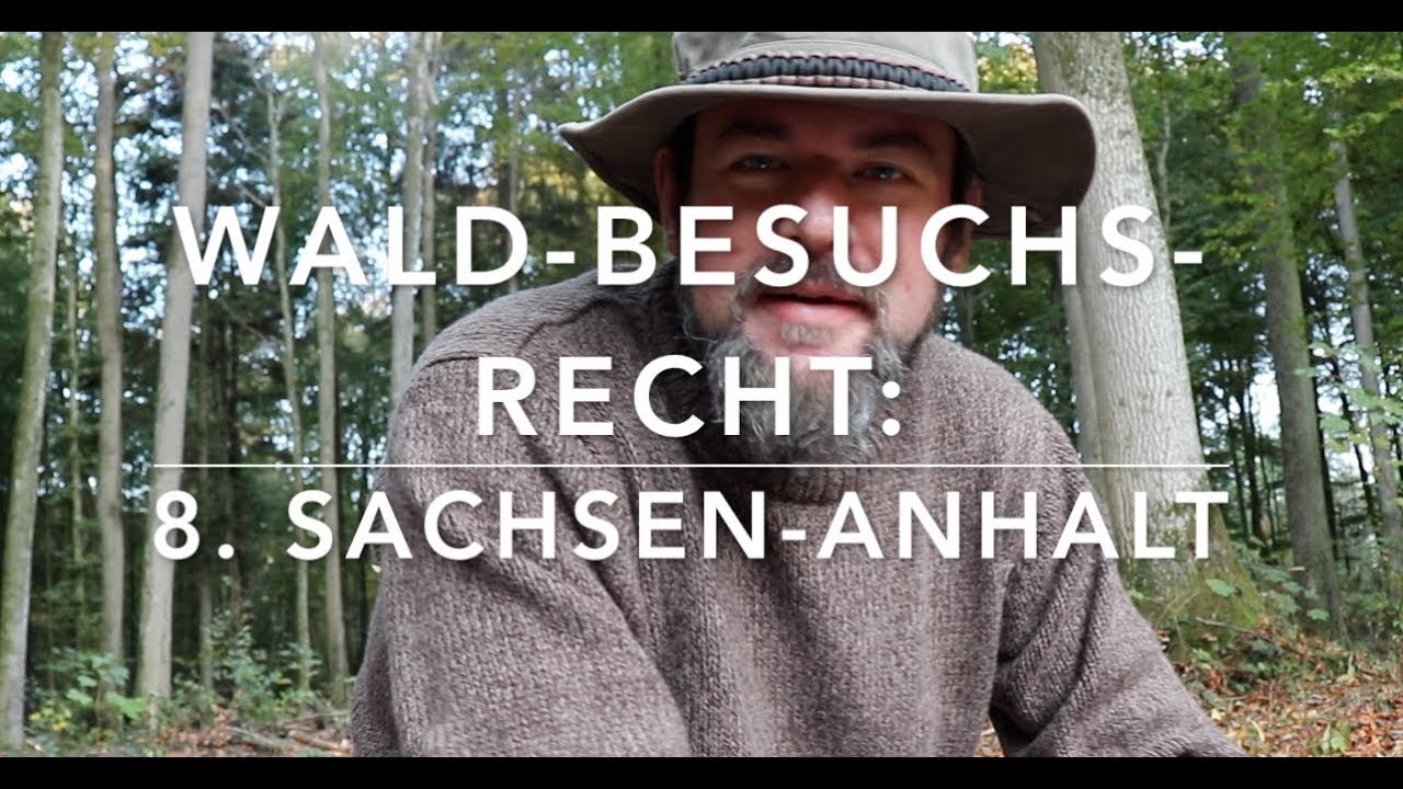 Sachsen Anhalt - Waldbesuchsrecht nach Bundesländern (8)