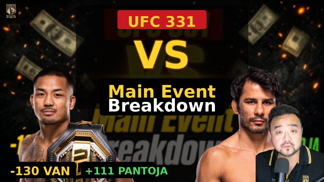 UFC 331 Best Bets: Joshua Van vs Alexandre Pantoja Odds Breakdown | FightingStats